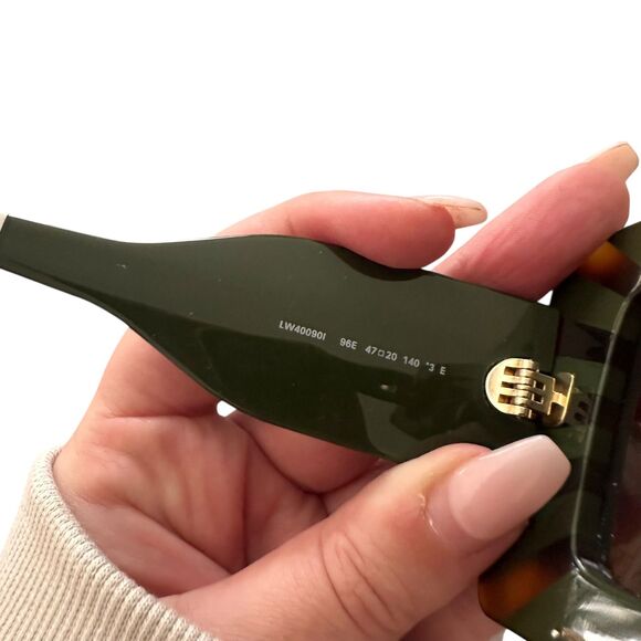 LOEWE Anagram‎ Square Sunglasses w Case NEW NWOT main image 6